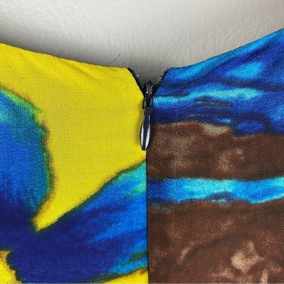 ALISON Sheri Multi Coloured Sleeveless Maxi Dress M/L - Picture 11 of 11